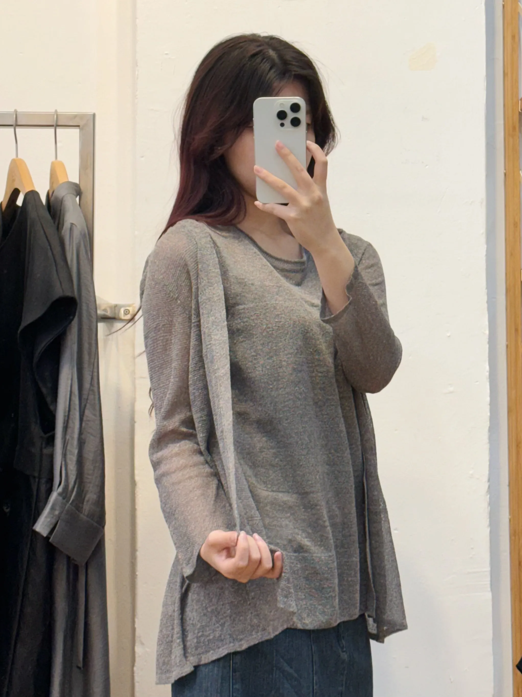 100% Linen top cardigan