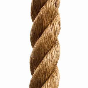 1"  Manilla Twist 8100lb Tensile Rope - per foot