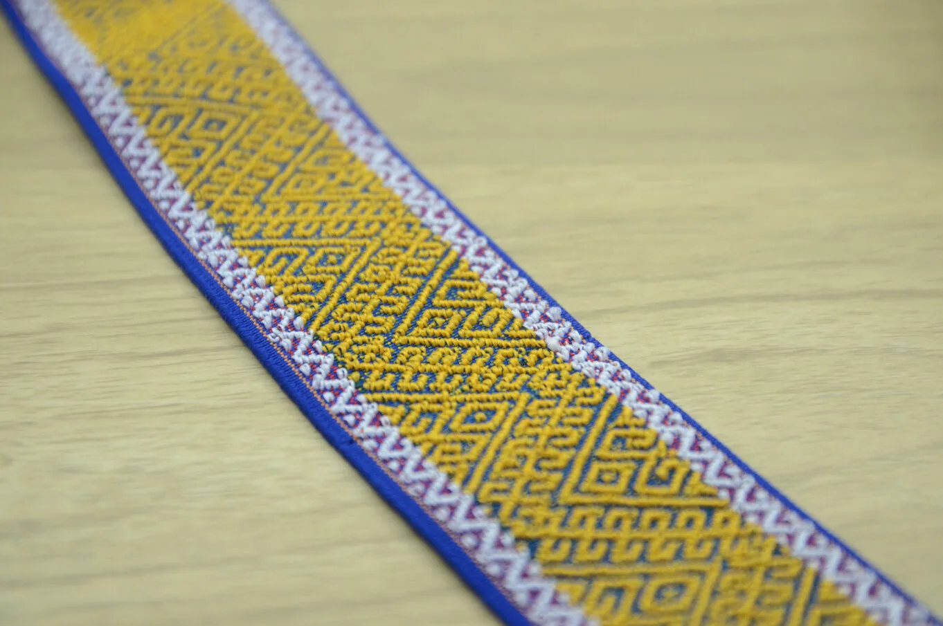 2 inch 50mm Wide Ethnic Jacquard Waistband Band- 1 Yard