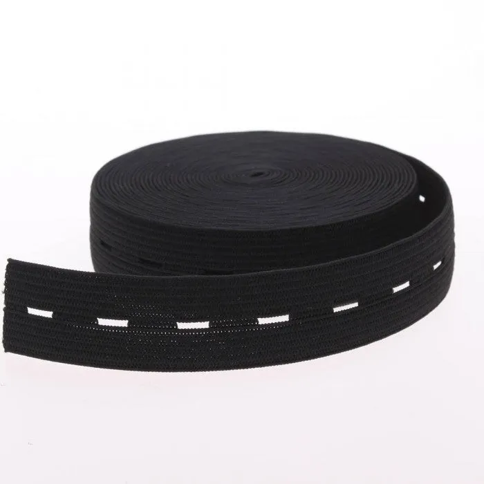 3/4" Buttonhole Elastic - 109y Roll