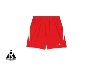 3b Sports Icon Tracksuit Shorts "Red"