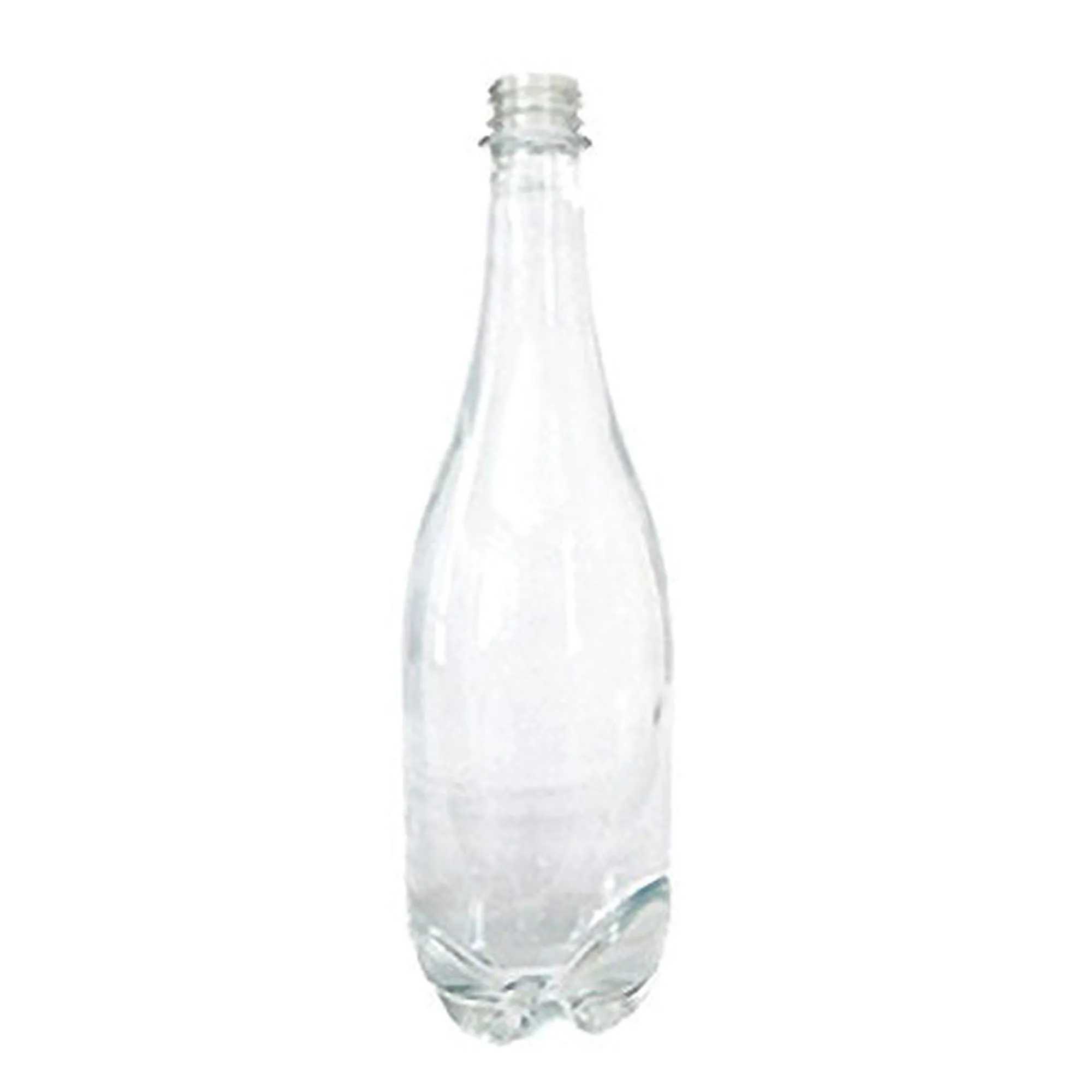 500ml PET Plastic Teardrop Water Bottle Clear with Lid BOT121