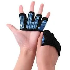 Anti-Skid Weightlifting Gloves Breathable Half Finger Hand Grippers Gym Palm Protector