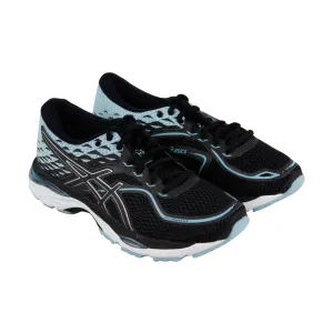 Asics Gel Cumulus 19 T7B8N-9014 Womens Black Mesh Low Top Athletic Running Shoes