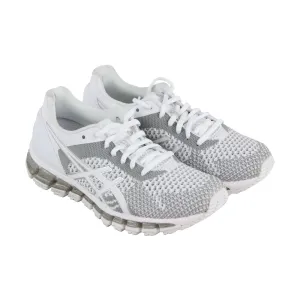 Asics Gel Quantum 360 Knit T778N-0100 Womens Gray Low Top Athletic Running Shoes