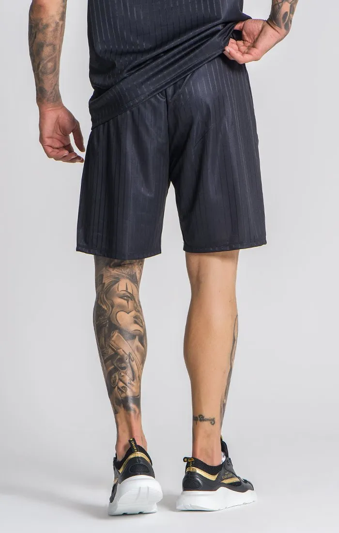 Black Major League Shorts