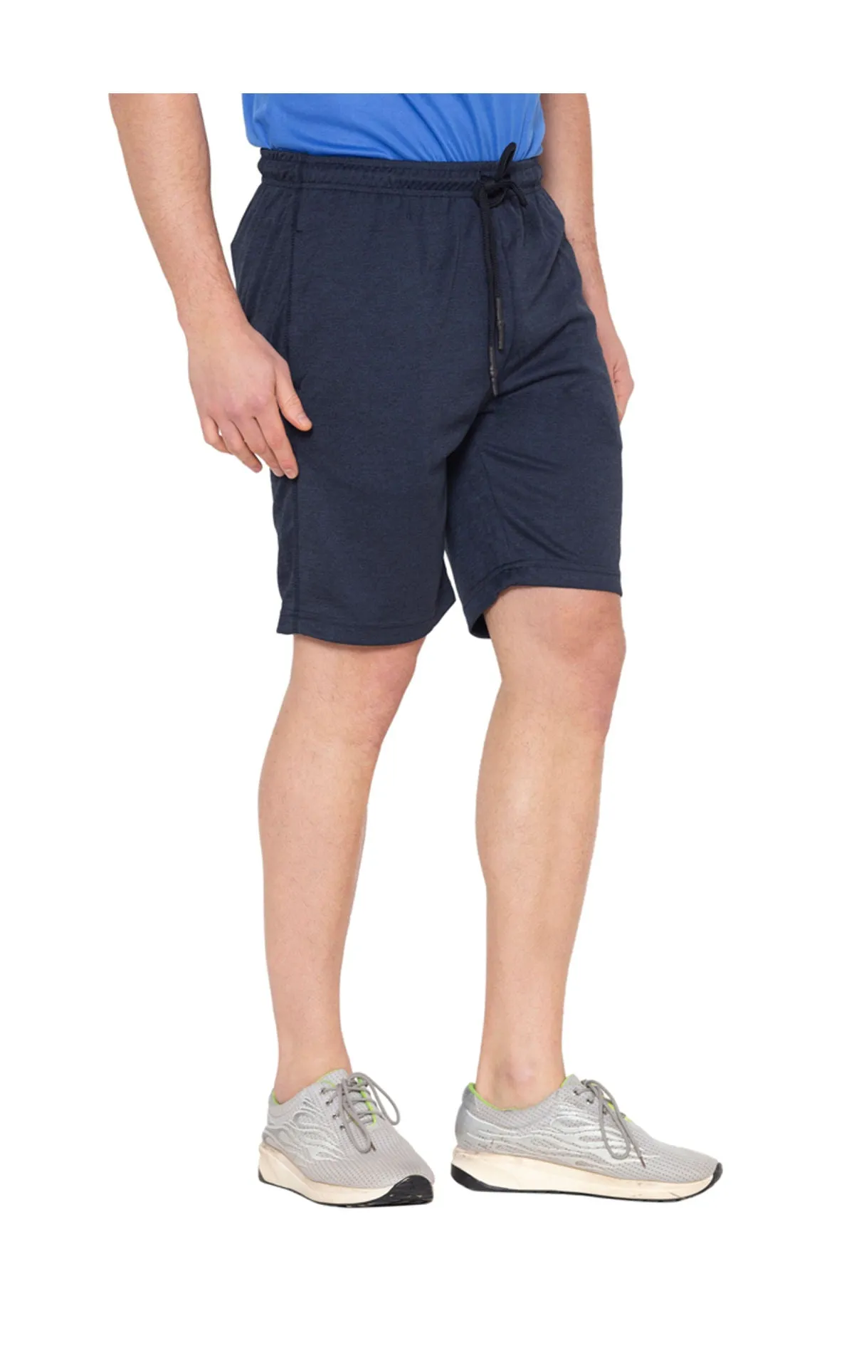 Bodyactive Polyester Sports Shorts for Men-SH30-NVY