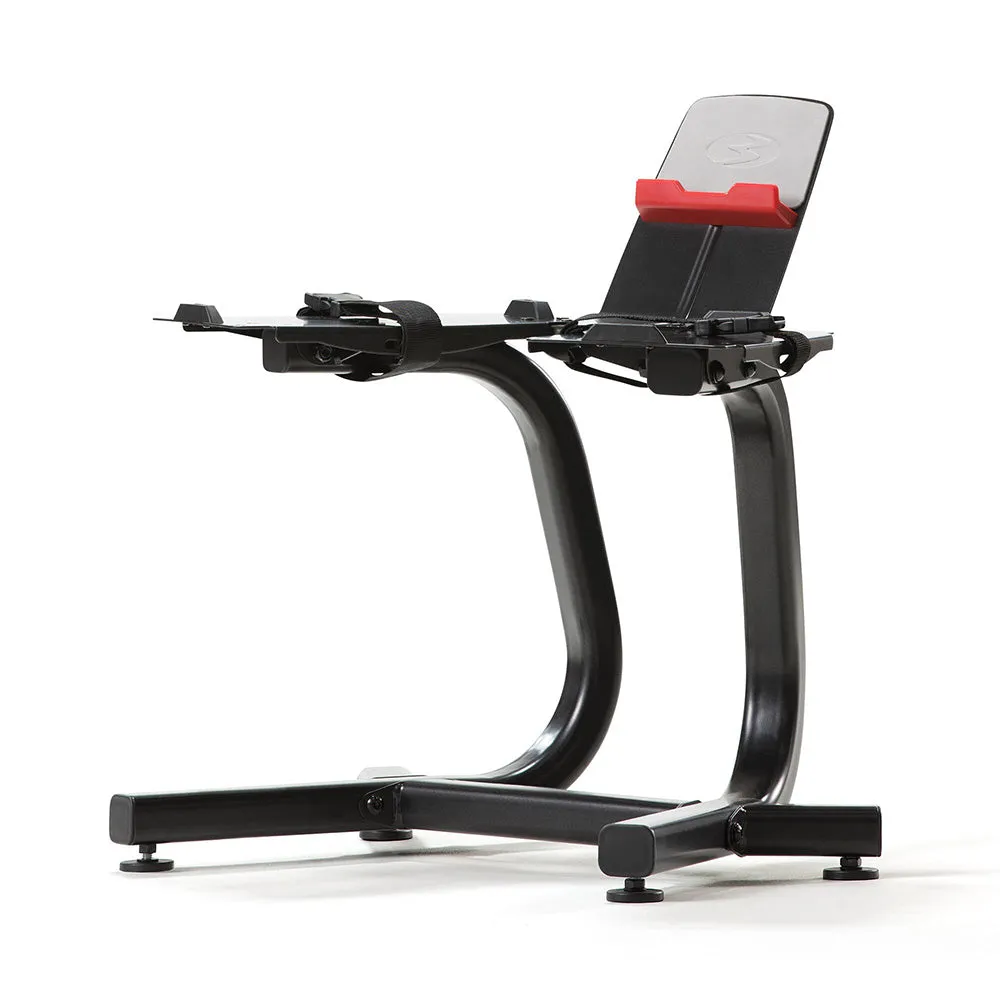 Bowflex Adjustable Dumbbell Stand with Media Rack