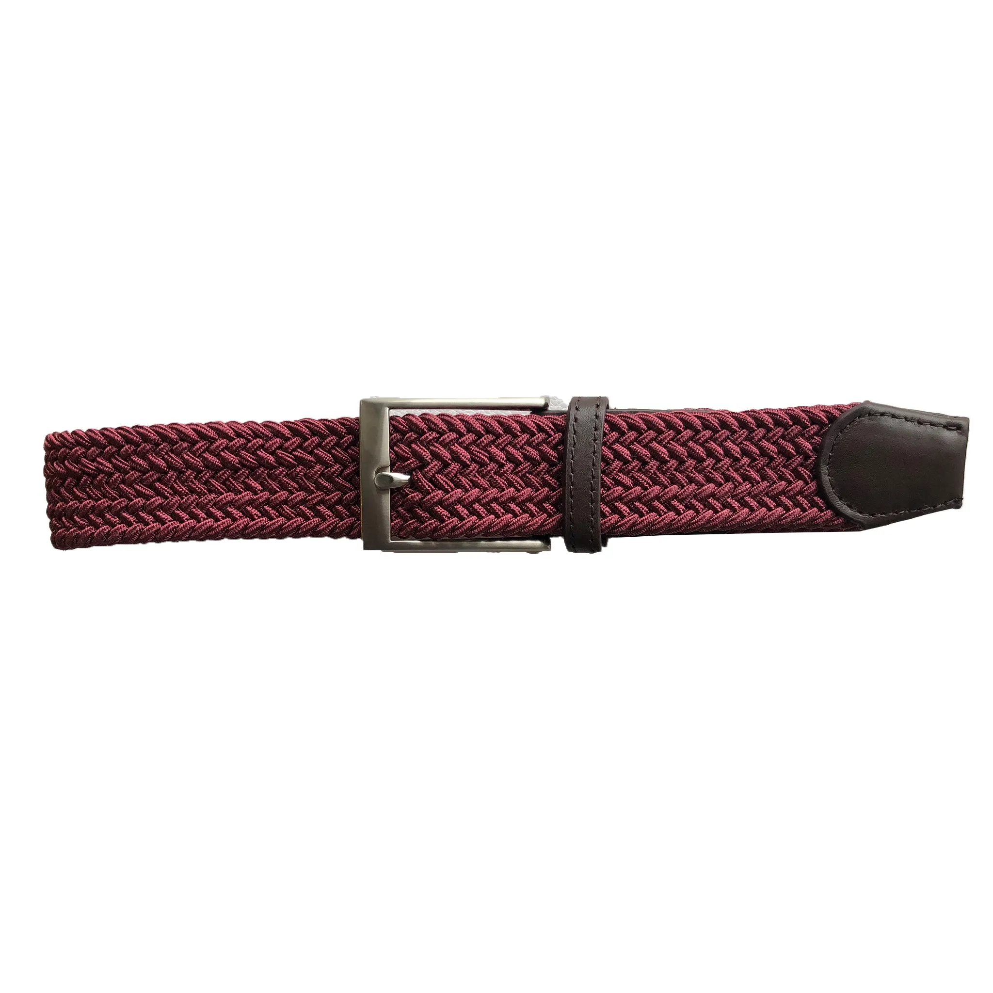 Burgundy Elastic Belt