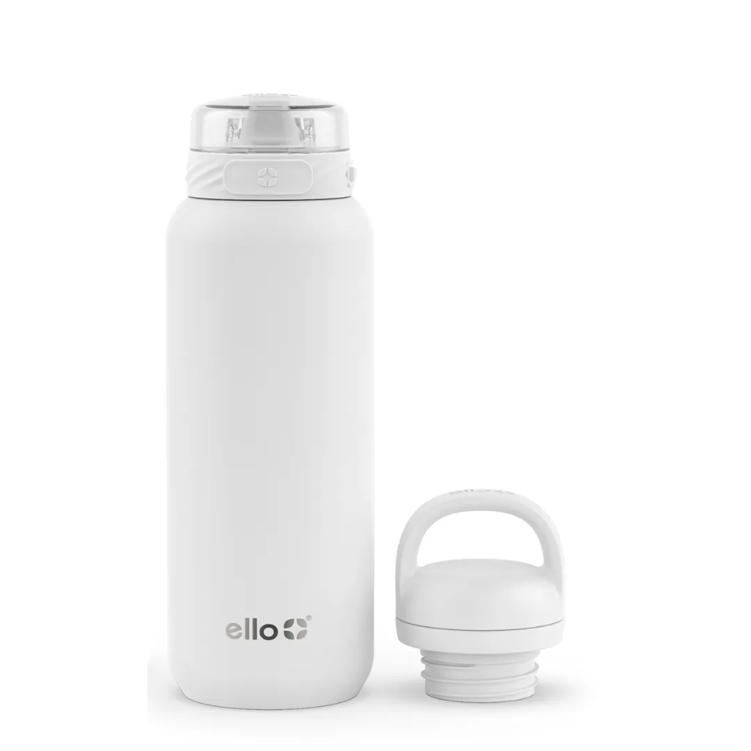 Cooper Combo Stainless Steel Water Bottle with Two Lids