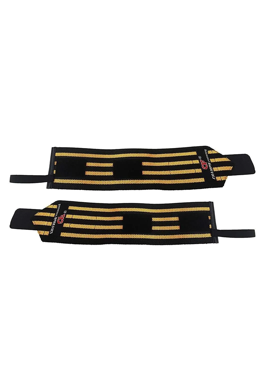 Cotton Wrist Brace (Free Size; Black) - Pack of 2