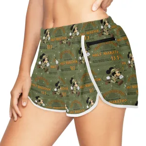 Disneyland Half Marathon Women's Athletic Sports Shorts