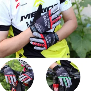 Durable Full Finger Cycling Gloves for Outdoor Mountain Biking