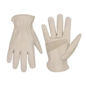 Handlandy Wholesale Unisex Driver Gloves Pigskin Leather Rigger Gardening 1217 (36/72/120 Pairs)