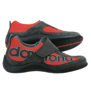 Motorcycle shoes Moto Fun Daytona, anthracite/red