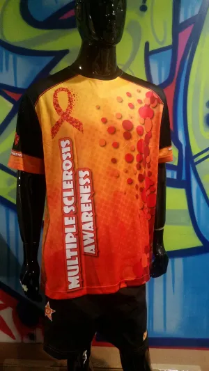 Multiple Sclerosis Awareness - Custom Full-Dye Jersey