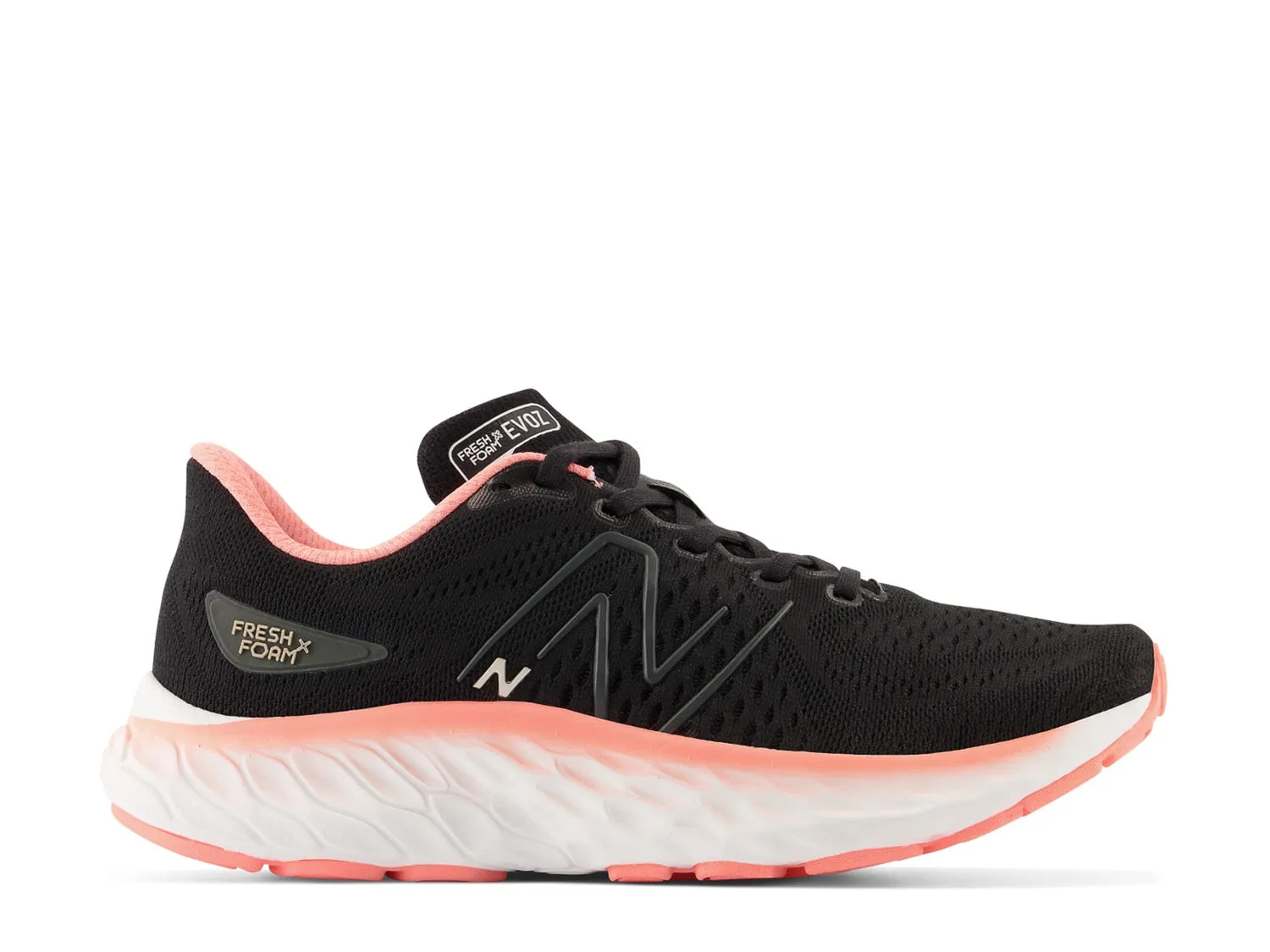 New Balance Fresh Foam X EVoz v3 sneakers, black/pink