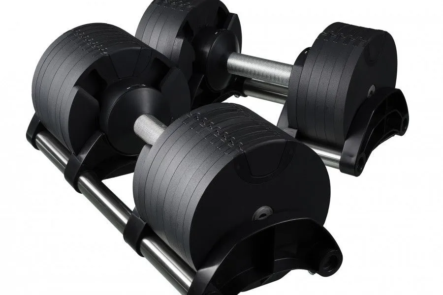 NÜOBELL 80lb Adjustable Dumbbells