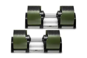 NÜOBELL 80lb Adjustable Dumbbells