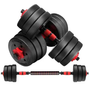 Pair of Adjustable Plastic Dumbbell