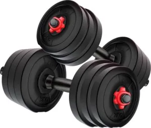 PVC 30 Kg Adjustable Dumbbell