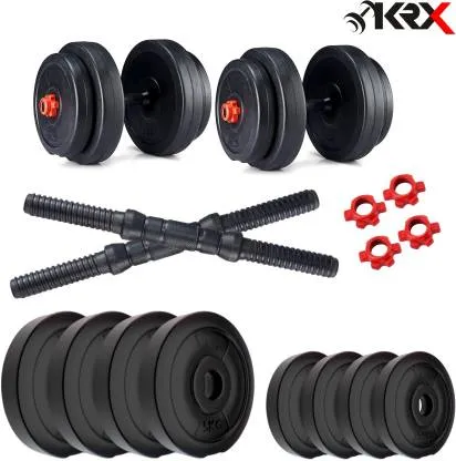 PVC 30 Kg Adjustable Dumbbell