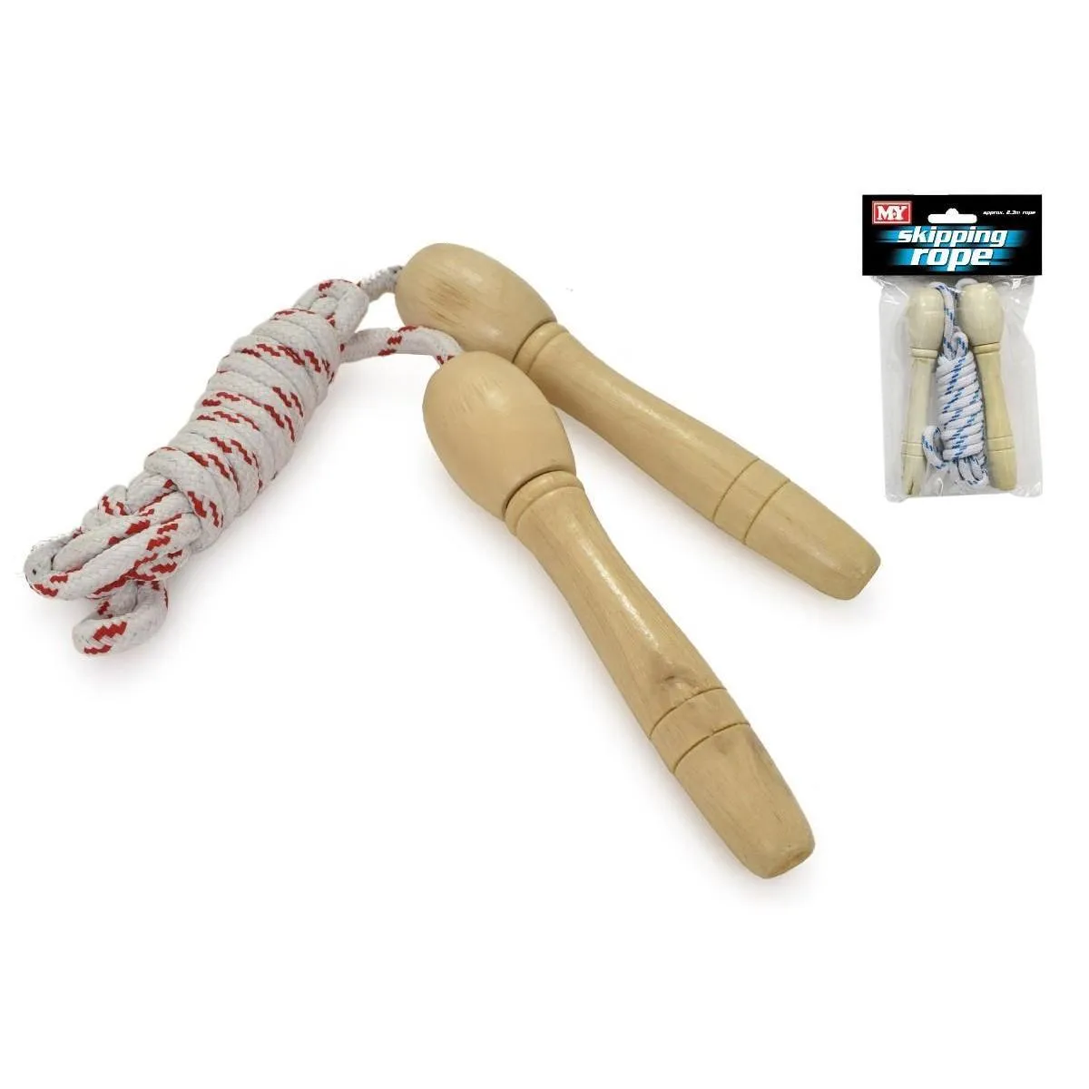 Skipping Rope with Wooden Handles