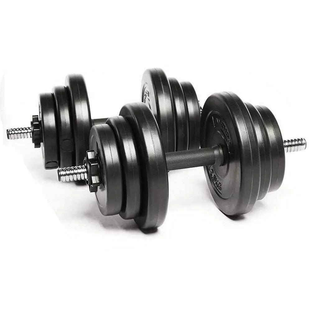 TnP Accessories 40Kg Adjustable Dumbbell Set With Plastic Handle