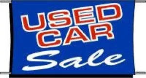 Used Car Sale Heavy Duty Cloth Banner Flag Sign