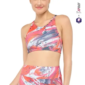 Wacoal Motion Wear บราสำหรับออกกำลังกาย In to Out รุ่น WR3205 สีแดง (RE)