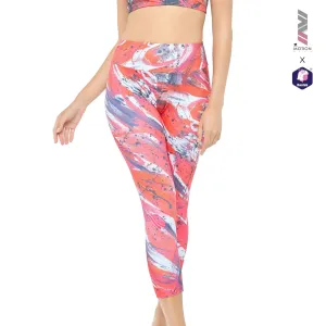 Wacoal Motion Wear กางเกงสำหรับออกกำลังกาย Outer รุ่น WR7112 สีแดง (RE)