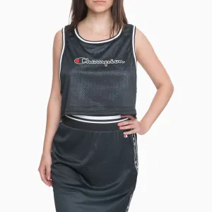 Women's Reversible Mesh Cropped Tank Top